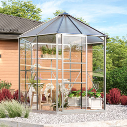 Zeige Details für Vitavia Gewächshaus Pavillon Juno 4500 Bild von Vitavia Gewächshaus Pavillon Juno 4500