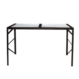 Bild von Vitavia HKP Aluminium Tisch für Gewächshauser 1 Ablage schwarz