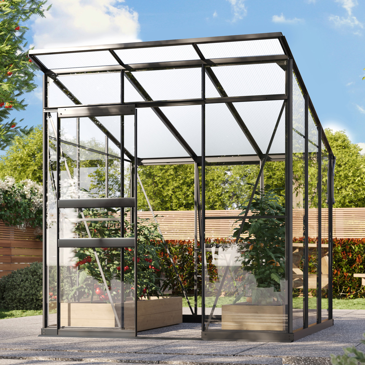 Vitavia Gewächshaus Fokus